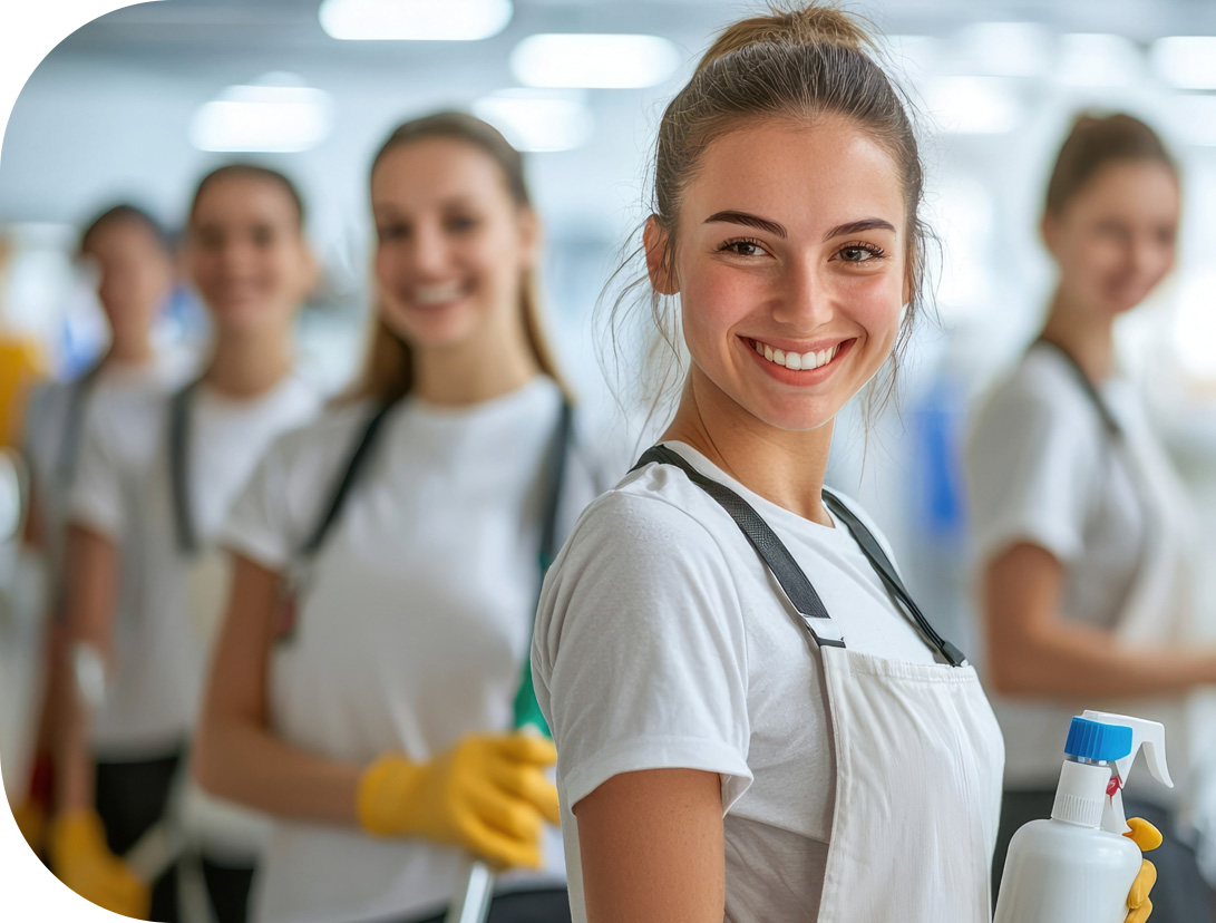 Personnel entretien menager